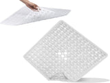Non-Slip Shower Mat / Bath Mat Transparent With Suction Cups - 53 x 53 Cm - Non-Slip Shower Mat V1188-MS101-01905-1