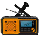 Emergency Hand Crank Solar Radio Yellow V728-OBA1005008406059988