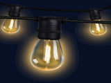 95m LED Festoon String Lights Christmas Decorations Wedding Party Outdoor Garden LIGHT-B-S14-100-WW