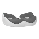 Seating Cushion Soft Comfortable Breathable Buckle Curved Chair Cushion for Office Working Dark Gray V1294-YM0703-3117230047613