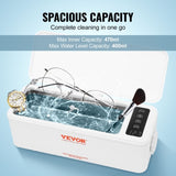 VEVOR Jewelry Cleaner Ultrasonic Machine, Ultrasonic Cleaner Machine 16oz with 4 Timer V952-JYCSBQXJ35W4BF11TV3
