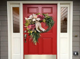 Wreath under 15,Wreath Faux Party Wreath Dried Vines And Artificial Flowers Spring/Summer V1192-AZ-W-27913