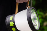 Solar Camping Lantern Rechargeable Outdoor LED Light with RGB Mood Lighting V1308-DSZKI-40