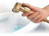 Vintage Brass Handheld Bidet Sprayer Spray Head Bracket Hose Kit Bathroom Accessories V1294-YM0901-3112200054011
