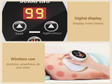 Electric Vacuum Scraping Massager, 6 Gear Suction & Heating Red Light Hot Compress Cupping Therapy V1188-MS-710-106
