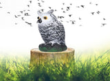 Plastic Hunting Fake Owl Decoys Outdoor Garden Yards Ornaments Pest Deterrent Repeller1023 V1294-YM0901-3111210028313