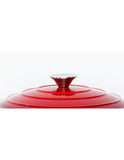 26cm Enamelled Cast Iron French Oven Casserole - Red V196-CIC26R