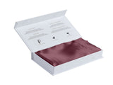 SILK PILLOW CASE TWIN PACK - SIZE 51X76CM - Malaga Wine ABM-10002253