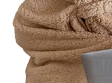 Winter Throw Blanket Cloak With Hood Thick Soft Plush Warm Wearable Blanket for Children and Adults V1294-YM0626-3117220297612