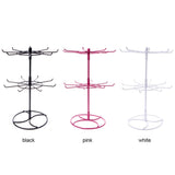 Jewelry Display Rack Double Tier Jewelry Stand Portable Metal Jewelry Rack for Home V1294-YM0722-WT063111