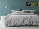 Accessorize Teddy Grey Quilt Cover Set Double V442-HIN-QUILTCS-TEDDY-GREY-DS