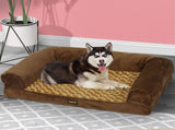 PaWz Pet Bed Sofa Dog Bedding Soft Warm L PT1027-L-BR_NZ