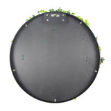 Flowering White Artificial Green Wall Disc UV Resistant 100cm V77-8880024