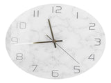 Simple Marble Wall Clock Fashion Cracked Acrylic Material UV Printing Clock Living Room Decoration V1294-YM0710-3115210161611
