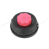3Pcs/Box Universal Lawn Mower Trimmer Head with Trimmer Line Replacement Garden AccessoryH16 Black V1294-YM0901-3111200151312