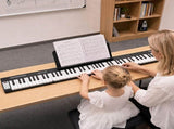 Alpha 88 Key Quad Folding Electronic Keyboard Digital Piano Portable MIDI Bluetooth Black EK-B-FOLD-88-BK