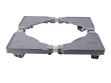 Washing Machine Base Stand with Universal Wheel Slip Resistance Adjustable Refrigerator Stand for V1294-YM0901-3113240082111