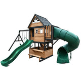 Lifespan Kids Claremont Swing Set & Play Centre with 2.2m Slide V572-LKPC-CLARE-GN