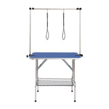 Pet Grooming Table Two Arms with Clamp, 915 x 610mm Dog Grooming Station, Foldable Pets Grooming V952-ZDMRZ36INCHSQMXV6V0