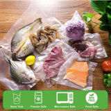 4 Roll VACUUM FOOD SEALER BAGS SAVER SEAL ROLLS STORAGE COMMERCIAL HEAT GRADE 20CMX6M V201-W12783752