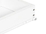 Levede Slim Bedside Table Nightstand Side Table Storage Bedroom Narrow Cabinet NI1084-WH-AU