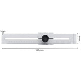 0-200Mm/0-250Mm Screw Cutting Marking Gauge For Woodworking Carbon Steel Measurement 0.1Mm V1188-MS-227-2329