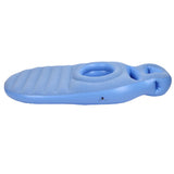 Full Body Pillow with Belly Hole Comfortable Lightweight PVC Inflatable Pool Float for Sleeping V1294-YM0901-3117250086112