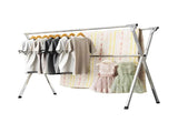 CARLA HOME Clothes Drying Rack Folding Indoor Outdoor, Grey, Kitchen LSB-36531