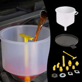 Fit Universal Vehicles Car Accessories pour Oil Tool Plastic Filling Filling Proof Spill Coolant V1192-AZ-W-33324