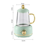 Portable Electric Kettle Stew Cup 450ML Health Cup Mini Slow Cooker Kettle Office Flower Teapot V1294-YM0703-3118230067813