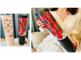 Soap Rose Flower Bouquet Box Artificial Rose Flowers Rose Petal Bouquet Tube Valentine's Day V1294-YM0714-10332764