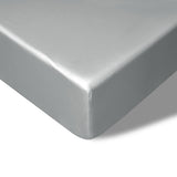Accessorize 400TC Grey Bamboo Cotton Fitted Sheet 40cm Wall King V442-HIN-FITTEDS-BAMBOOCOTTON40CM-GREY-KI