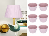 6pcs Chandelier Cloth Lampshade Wall Lamp Clip On Cover Shades Modern Simple Decoration for Home V1294-YM0718-3119200177811