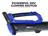 POWERBLADE BW4 20V Cordless Electric Leaf Blower Kit, with Battery and Fast Charger V219-BLWHCSPBBL2A