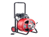 Drain Cleaner 30m x 19mm, Auto Feed Sewer Snake Auger on Wheels, Portable Drain Cleaning V952-ZDJJKLSGDSTJZL4U4002V3