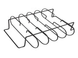 Rib Rack Iron Roasting Stand for Smoking and Grilling Holds Up to 4 Ribs for Outdoor BBQ Accessories V1294-YM0521-3111220303211