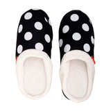 ARCHLINE Orthotic Slippers Slip On Arch Scuffs Pain Relief Moccasins - Polka Dots - EU 39 V563-AS502-39