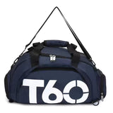 Travel Duffel Bag T60 Duffel Durable Travel Bag Stylish Gym Bag Weekend Bag - Orange - Size V1106-127-08936-ORG-45-25-23CM