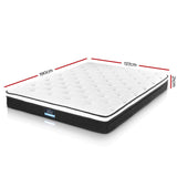 Giselle Bedding 21cm Mattress Euro Top Double MATTRESS-0505-BET21-D