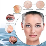 6-in-1 Electric Facial Cleansing Brush Set with 5 Brush Heads, Rechargeable Waterproof Face Brush V1237-ZY-917-120