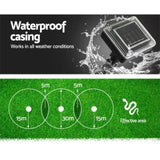 Vermitrap Set of 10 Ultrasonic Solar Powered Snake Repellent SR-SNAKE-BRI-10-BK