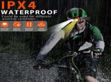 Rechargeable LED Headlamp with Motion Sensor & 6 Lighting Modes Ultra-Bright Waterproof Headlight V1107-CS-YPTDD