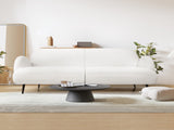 Levede Cloud Sofa 3 Seater Sherpa Fleece White SF1008-BG