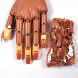 Nail training hand Black V1237-ZY-506-0297