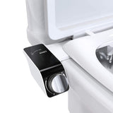 Toilet Bidet Seat Dual Nozzles Bidet Non Electric Toilet Water Sprayer Bathroom V201-HB02BL-AU-2M