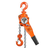 VEVOR Manual Lever Chain Hoist, 3/4 Ton 1650 lbs Capacity 10 FT Come Along, G80 Galvanized Carbon V952-CGSBHL34T10FT5KRRV0