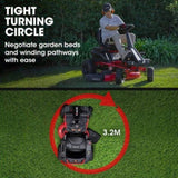 BAUMR-AG 30 Inch 48V Electric Ride On Lawn Mower Brushless Lawnmower 30" - 300RX V219-MOWCLSBMRAR30