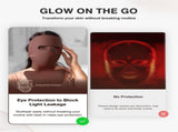 High-Performance 3D LED Beauty Mask 4 Light Modes, 328 LEDs, Wireless Operation, Adjustable Timer, V1107-CS-NFMRYMZ