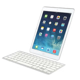 Ultra-Thin Bluetooth Keyboard For Ipad Air / Mini Iphone Ps3 - White PRL-5050-DAPI-S