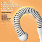 Wireless Spring Battle Rope, 3.42 Lbs A Pair, 17.32in Black, Cordless Swing Training Rope For Indoor V1221-XM-LB2715-GM107
